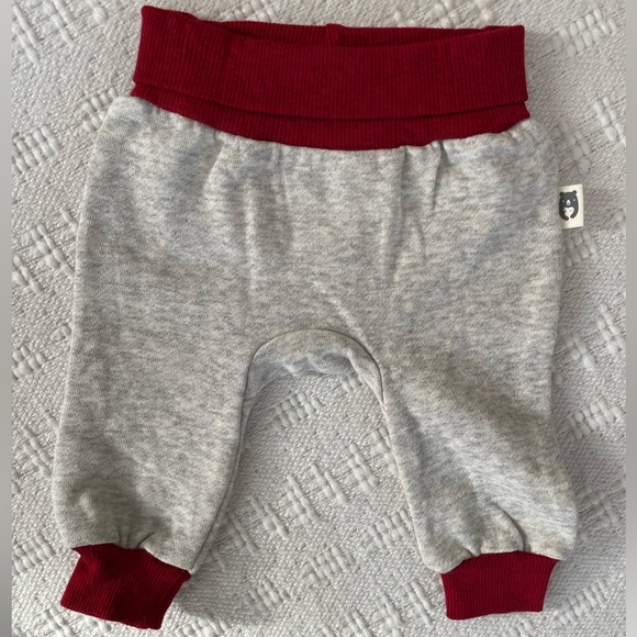 Rabbit and Bear Organic Cotton 2-Piece Outfit, Baby 0-3 Months, Winter Snowman - Picture 6 of 8